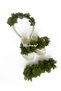 Laser Floral Maternity Mother's Crown Bandana and Baby Booties