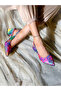 Maria Colorful Snake Skin 5 cm Heel Sandals - 3
