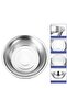 Inox Bowl - 22 cm 1.2 Liter Mixing Bowl Professional 304 Stainless Steel 721836 - 4