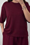 Women's Modal Fabric Short Sleeve Tracksuit Set 3081 - 5
