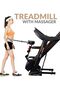 Home Gym Treadmill EM-1277, 5.5HP Peak, Auto Incline, 130KG Max, LED Display - 5