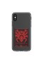 iPhone X Compatible Transparent Case System of a down Designed