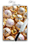 Glass Cutting Board Chopping Board Golden White Balls Dowry Gift 35X25 cm