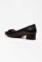 Women's 3 cm Buckle Short Thick Heeled Shoes - 3