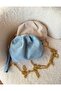 Straw Knitted Detailed Hand Shoulder Bag - 2