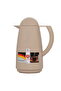 Thermos, 0.5 Liter, Glass Thermal Inner Insulation, Plastic Outer Body - Brown