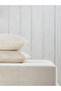 Single Cotton Pique Set with Hair Braid Model - Fitted Sheet 160 X 220 cm - 5