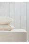 Single Cotton Pique Set with Hair Braid Model - Fitted Sheet 160 X 220 cm - 6