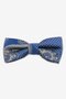Boy's Patterned Bow Tie - Cobalt Blue (4X9 cm) 2-13 Years