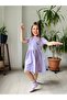 Angel Pattern Embroidered Girl's Dress