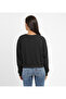 سويت شيرت Levi's® بأكمام طويلة للنساء باللون الأسود - 2