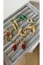 Gold Moving Fish Earrings - 2
