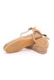 Real Handmade Beige Straw Jute Banded Casual Women's Espadrille Handmade - 5