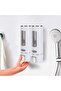 1pcs 400ml shampoo box lotion shower gel container, manual shower gel dispenser for bathroom and kitchen - 3