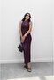 Purple Recovery Basic Dress - 2