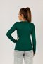O-Neck Long Sleeve Viscose Stretch Fabric Suitable for Hijab Black White Blue Red Pink Skin Color Badi Body - 5