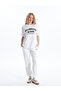  Crew Neck Printed Short Sleeve Women's T-Shirt - 3