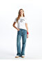  Crew Neck Printed Short Sleeve Women's T-Shirt - 3