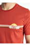 Crew Neck Short Sleeve Printed Combed Cotton Men's T-Shirt - 4