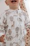 0.3 Tog Zippered Jumpsuit Without Footies - Pureline Series - Dreamland Safari - 4