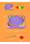 Gyros Pull-Out Gyro Battle Disc Children's Parent-Child Interaction Toy Purple - 8