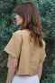 Terra - Handwoven Blouse 50% Cotton 50% Viscose - Earth Yellow - 2