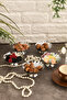 Mern's Silver Set of 6 Sugar Bowl Turkish Delight Bowl Snack Bowl Coffee Side Presentation Bowl Decorative Bowl - 7