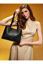 Premium Line Black Monogram Women's Shoulder Bag 05Po25Y10312 - 2