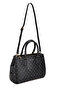 Premium Line Black Monogram Women's Shoulder Bag 05Po25Y10329 - 4