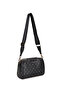 Premium Line Black Monogram Women's Cross Shoulder Bag 05Po25Y10326 - 4