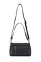 Premium Line Black Monogram Women's Cross Shoulder Bag 05Po25Y10336 - 6