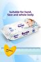 Water Wipes 60 Pack Wet Wipes (6X60) 360 Sheets Baby Bottle & Pacifier Set - 3