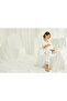Monamise Lohussa Women's Ecru Special Design Lace Pregnant Maternity 3-Piece Pajama Set - 2