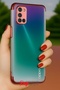 Oppo A92 Case Thin Corners Color Transparent Silicone - 3
