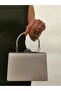 Women's Chupra Silver Evening Dress Clutch Night Chain Wedding Bag - 3