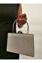 Women's Chupra Silver Evening Dress Clutch Night Chain Wedding Bag - 4