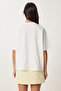 Cherry Printed Cotton Knitted T-Shirt Bone Lus0157 - 5