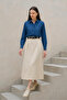 Pleated A-Line Skirt - 2