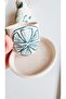 Handmade Lemon Patterned Turkish Coffee Cup Set 1Pc - 5