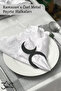 Special for Ramadan - Patterned Crescent Metal Napkin Ring - Ring - Luxurious and Elegant Design - Set of 6 - 2
