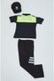 Police Costume-Polo Collar Yellow Traffic Police Outfit Short Sleeve - 7