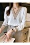 Lace Collar Shirt - 2