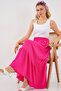 1886 Long Knitted Skirt - A.Fuchsia - 3