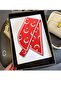 Stylish Women's Tie Scarf with Turkish Flag Pattern - 3