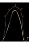 Italian Chain Double Necklace – Elegant and Modern Design with Red Flower Detail - 3