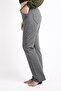 Women's Gray Front Back Pocket Hidden Drawstring Elastic Casual Pants Sweatpants 21kesapant - 5