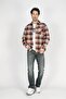 Harry Men's Straight Regular Cut Regular Waist Straight Leg Jean Trousers Blue