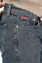 Harry Men's Straight Regular Cut Regular Waist Straight Leg Jean Trousers Blue - 5