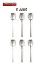Flora 6-piece stainless steel ice cream dessert spoon - 3
