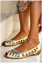 Genuine Leather Detailed Casual Women's Ballerinas - 2